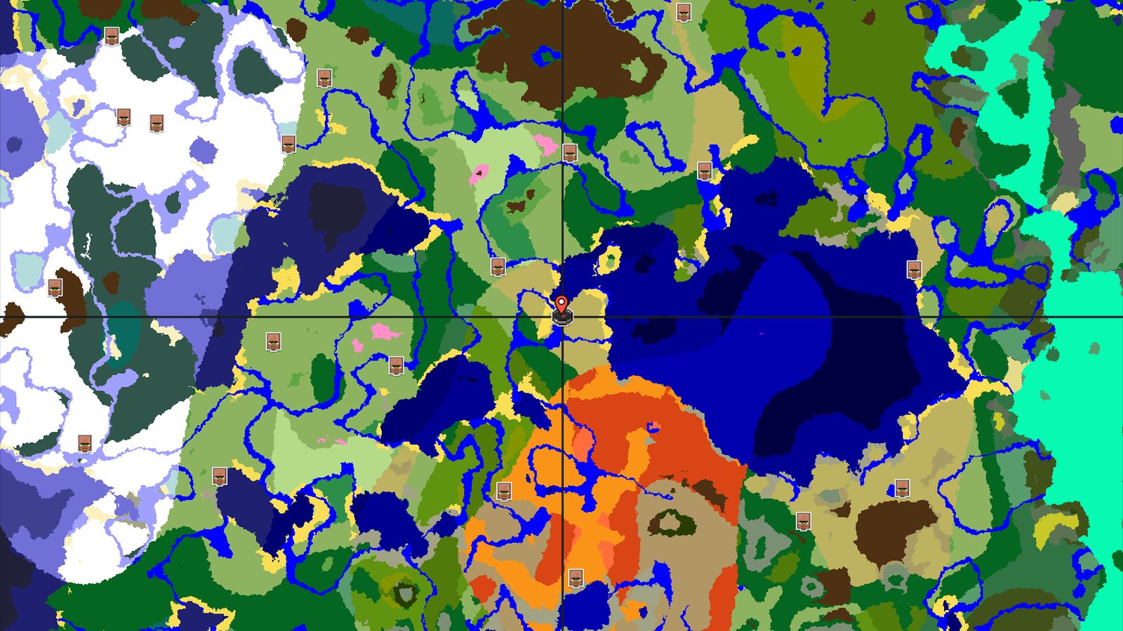 Savanna Spawn with Close Mineshaft and Jungle Temple — Minecraft seed preview