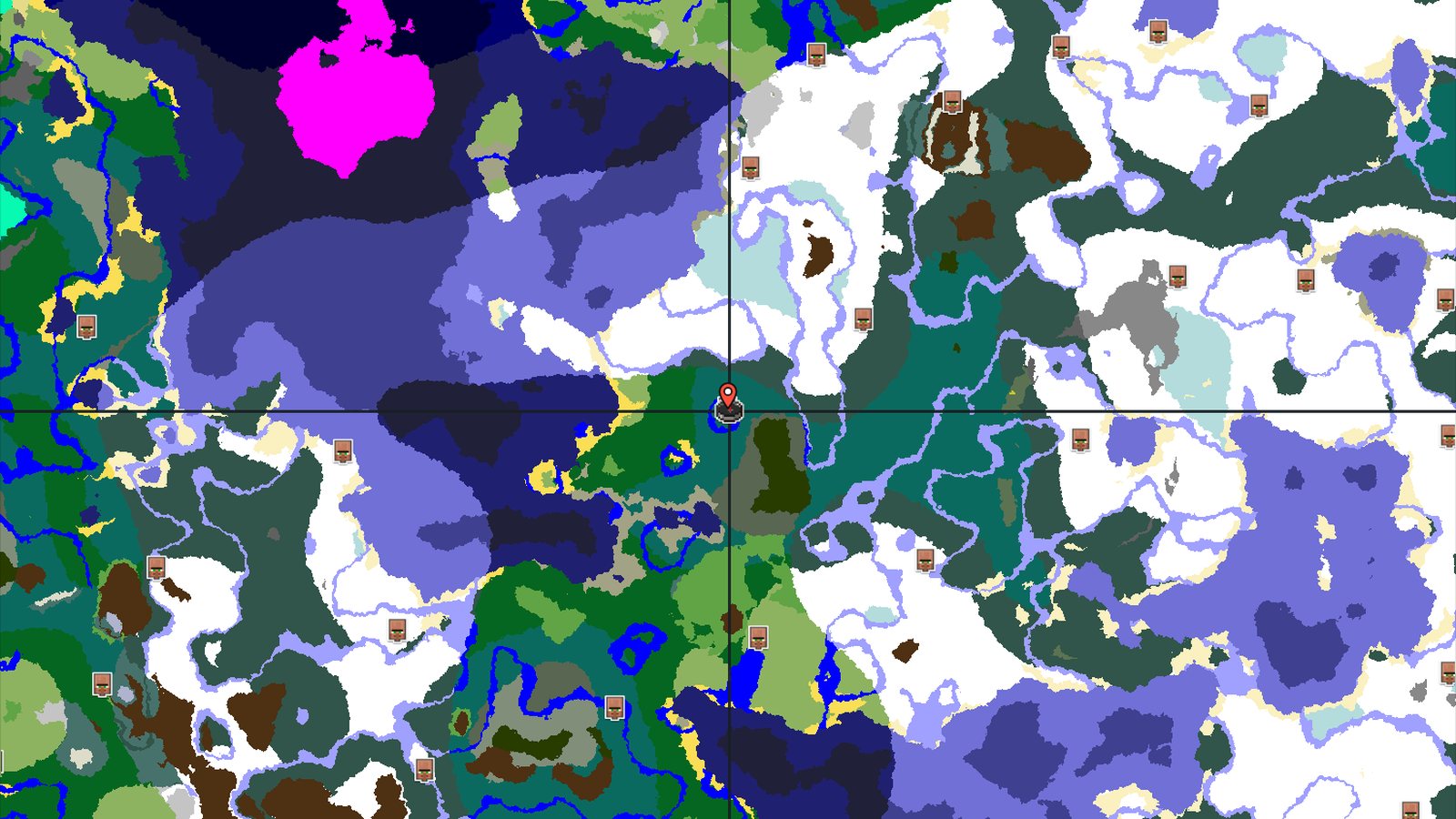 A Taiga Start with a Village Just Steps Away — Minecraft seed preview