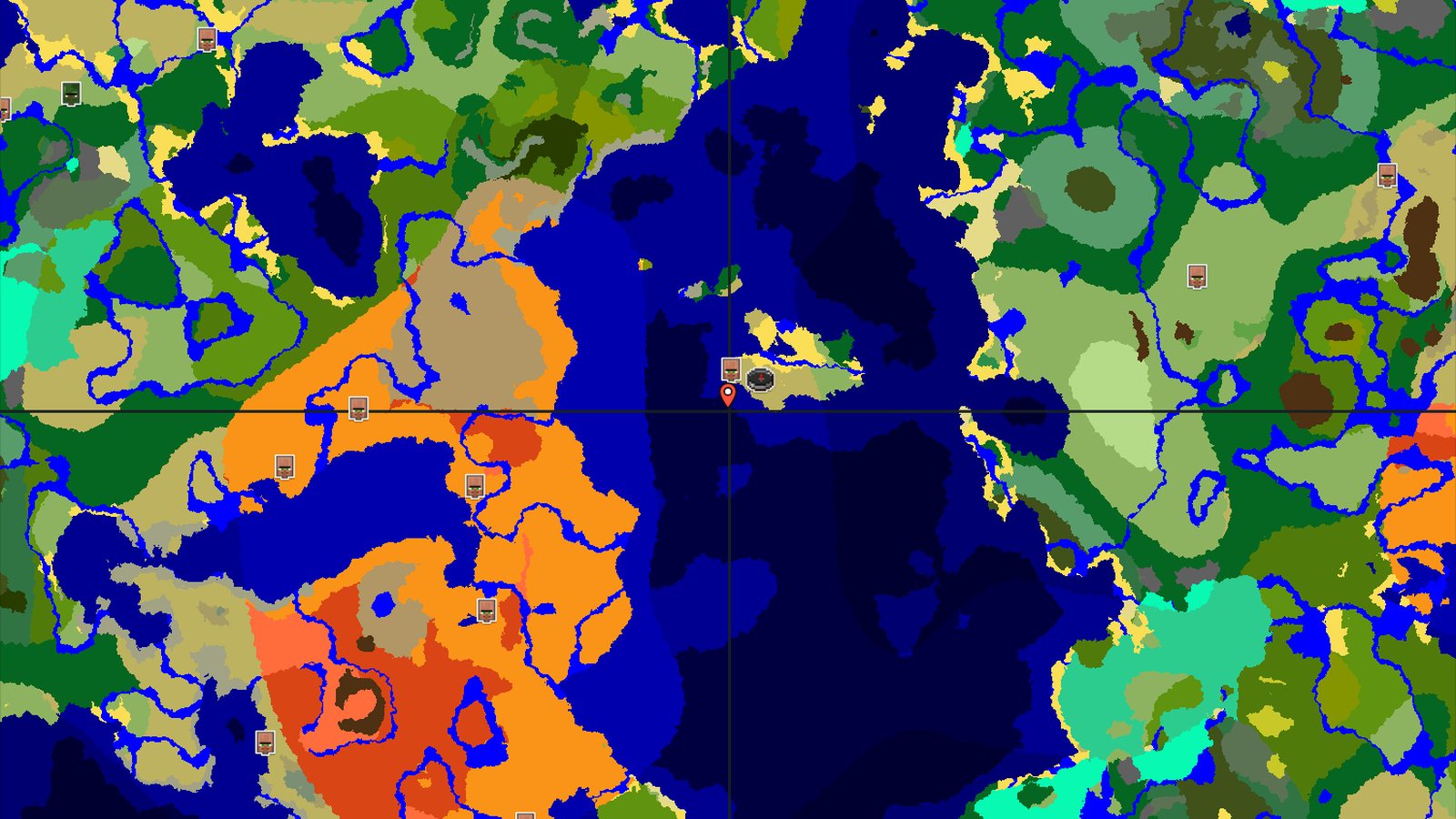 Savanna Spawn with a Close Village and Trial Chambers — Minecraft seed preview
