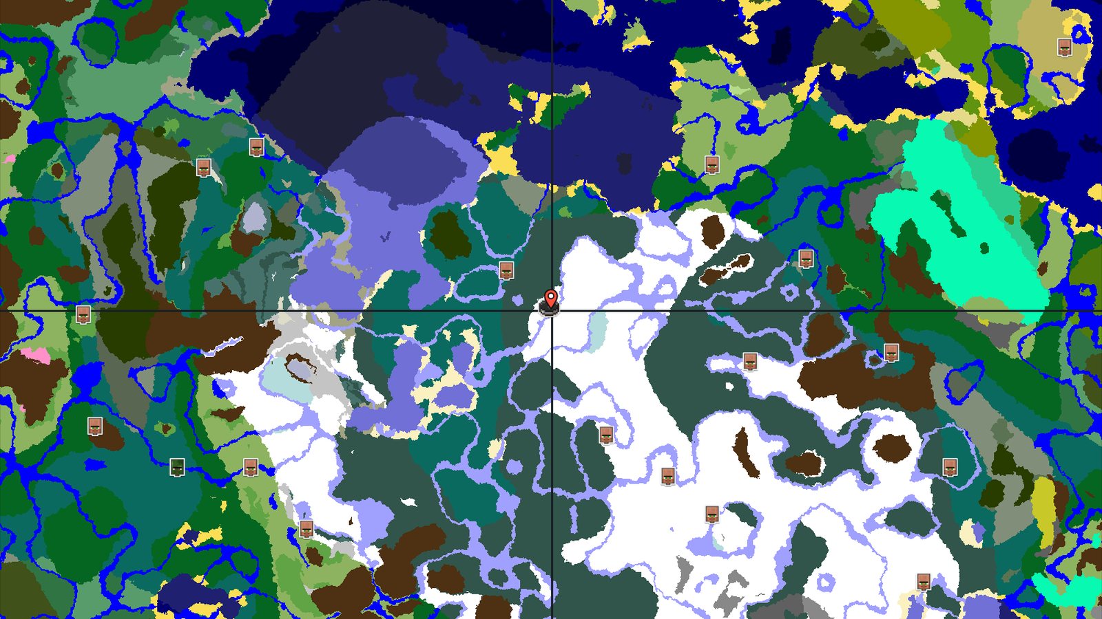 Ice Spikes Near Spawn in a Snowy World — Minecraft seed preview