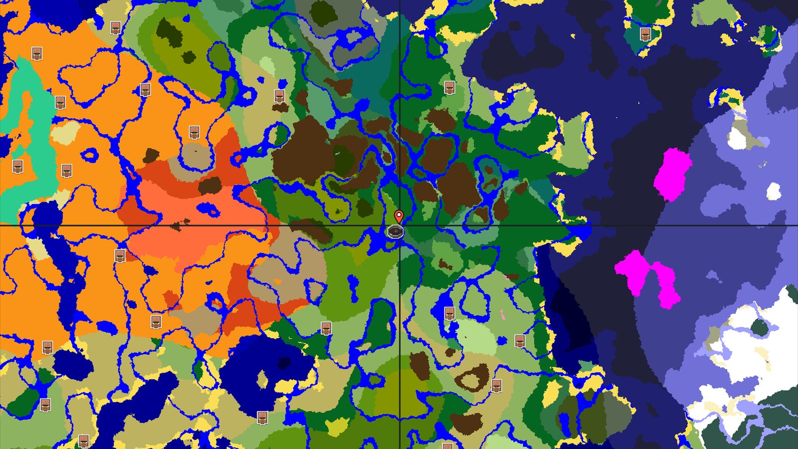 Sparse Jungle Spawn with Nearby Ancient City — Minecraft seed preview