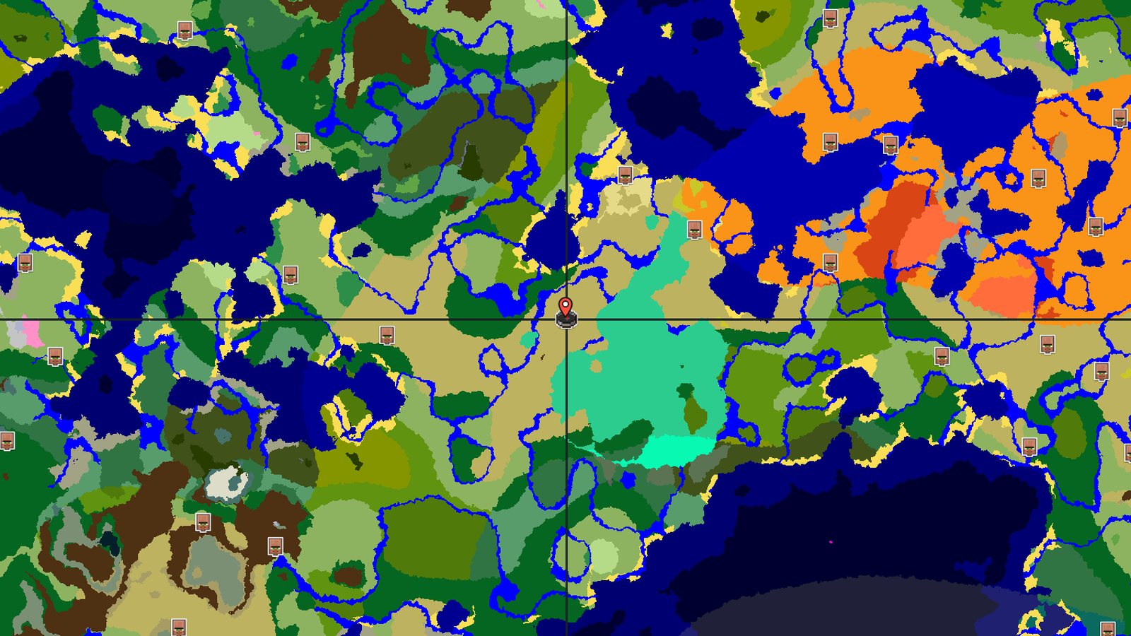Savanna Lake with Mangrove Swamp — Minecraft seed preview