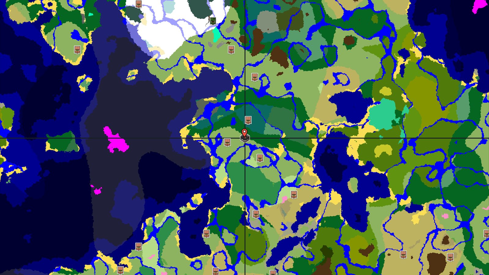 Spawn Near a Village and Trail Ruins — Minecraft seed preview