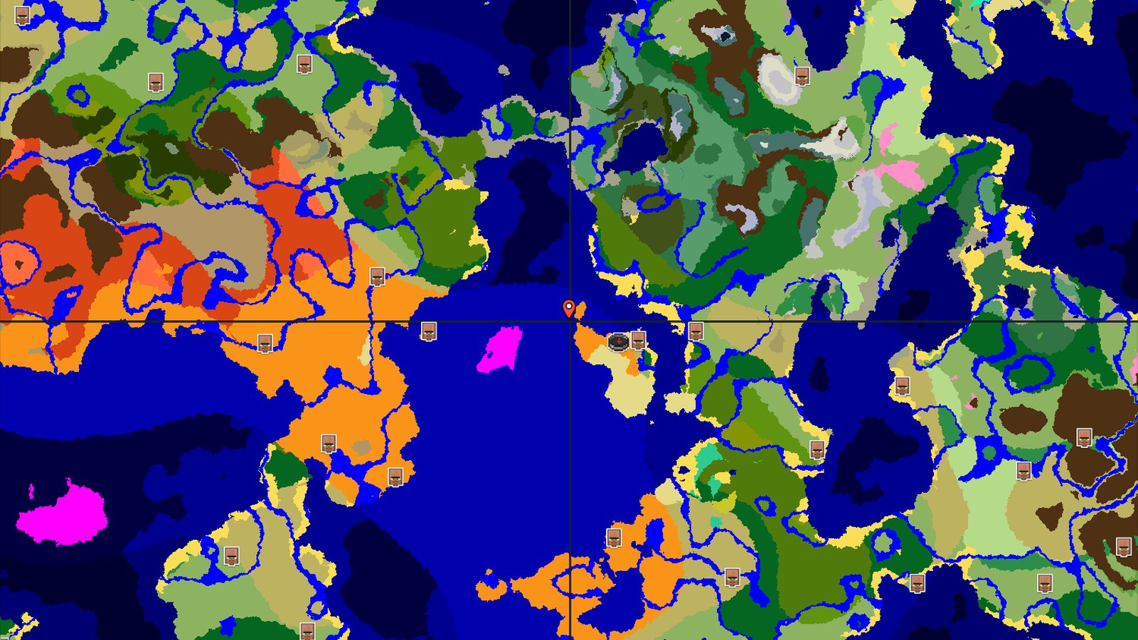 Mushroom Fields and Ocean Adventures — Minecraft seed preview