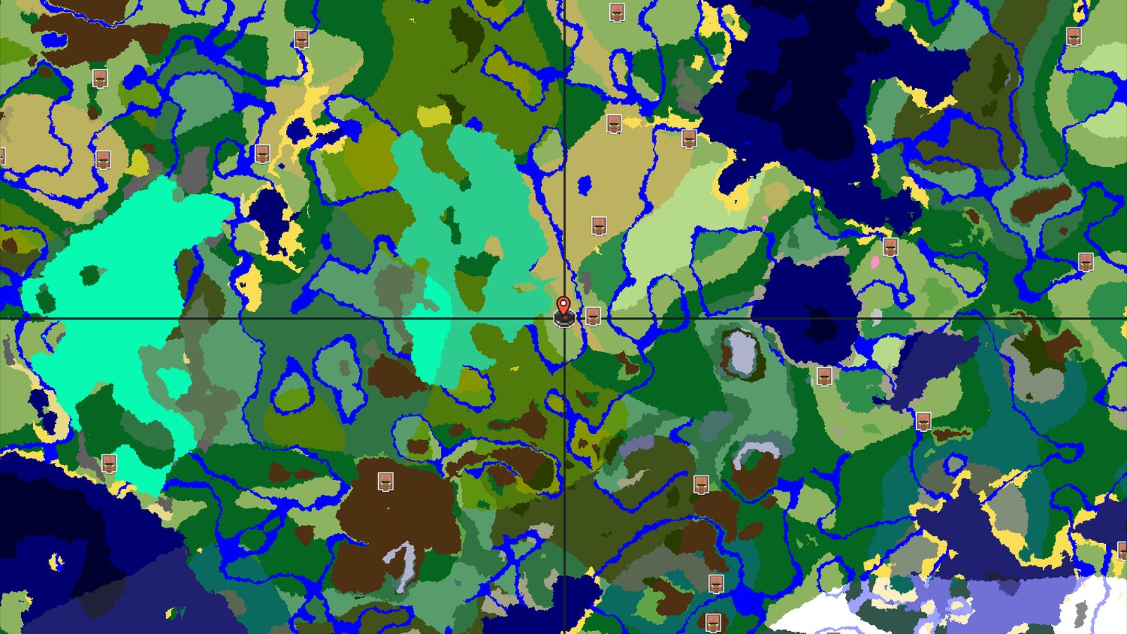 Mangrove Swamp and Savanna Hills Near Spawn — Minecraft seed preview