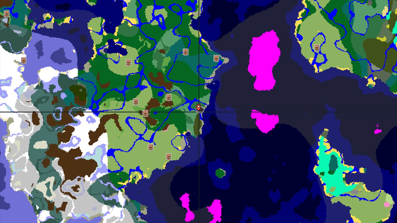 Birch Forest Spawn with Nearby Trial Chambers — Minecraft seed preview