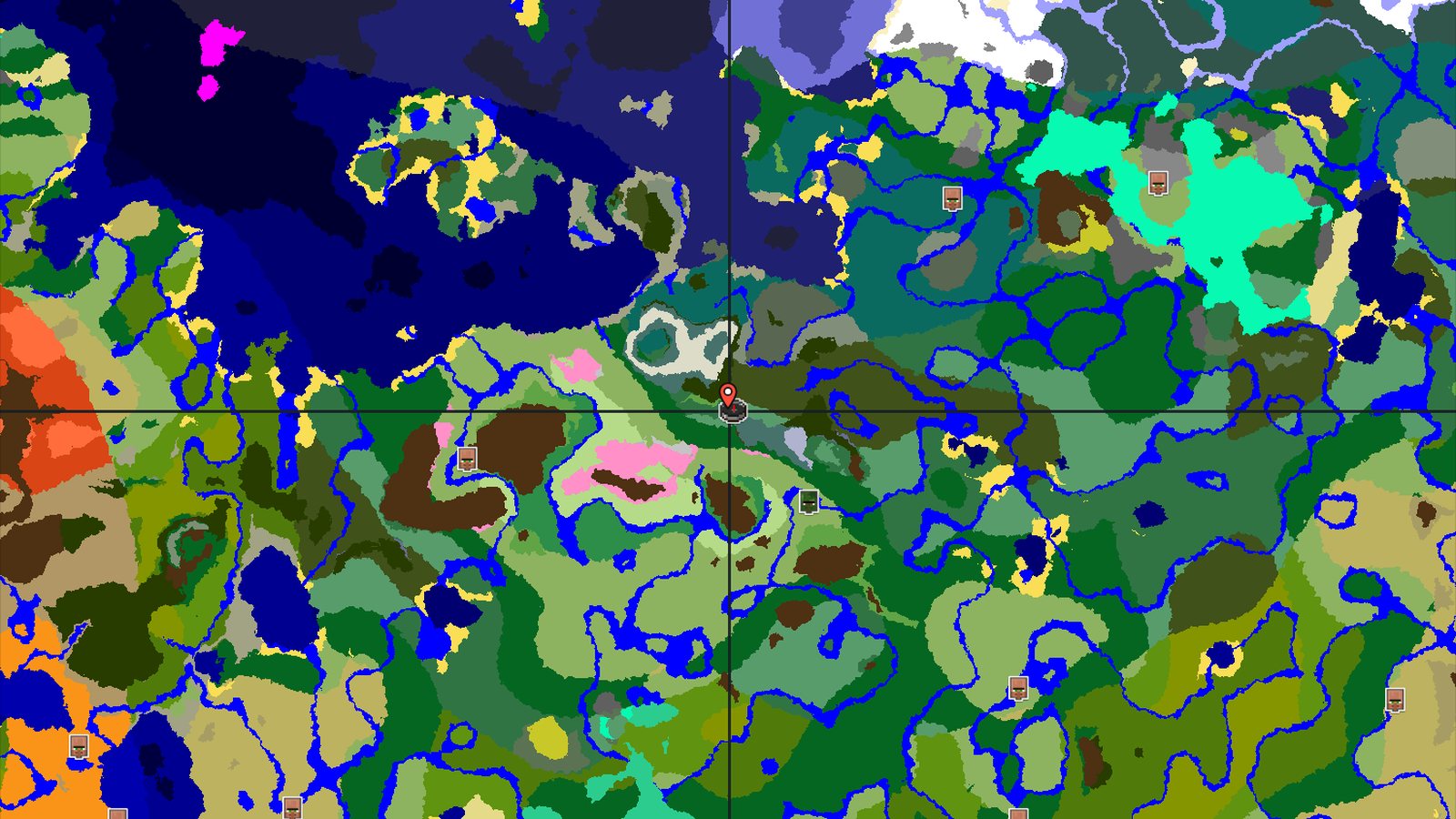 Spawn in Birch, Explore Nearby Cherry Groves and Peaks — Minecraft seed preview