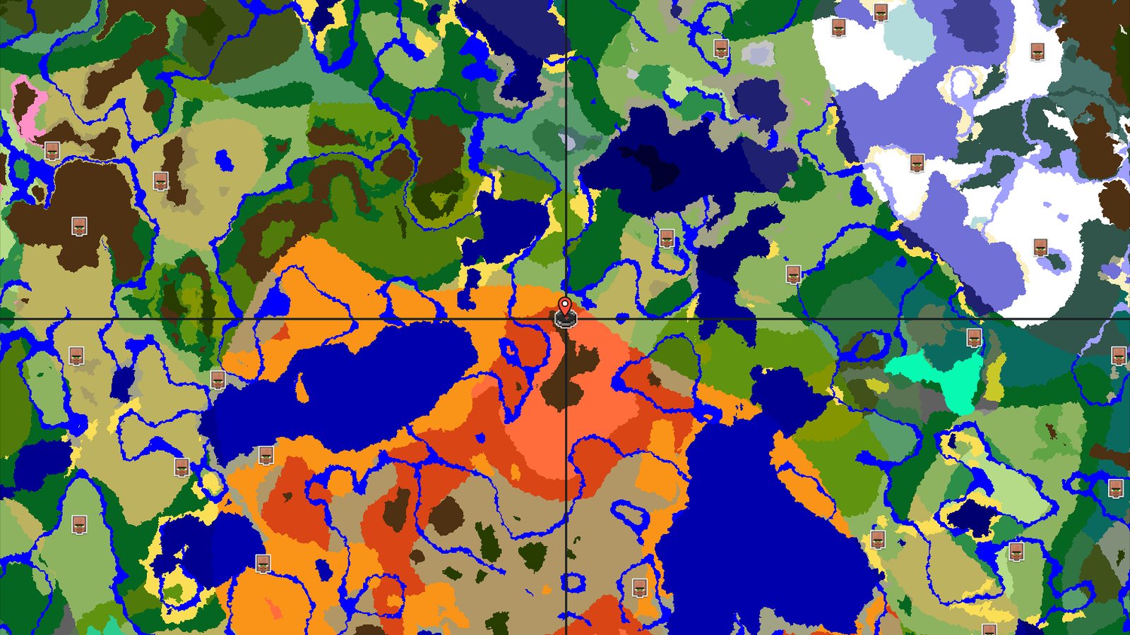 Eroded Badlands Spawn with Nearby Trial Chambers — Minecraft seed preview