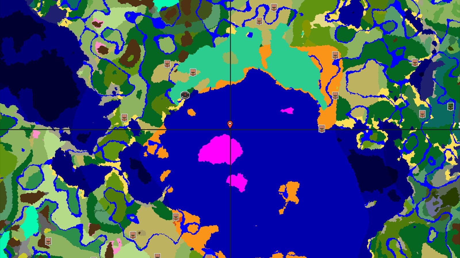 Mangrove Swamp Village — Minecraft seed preview