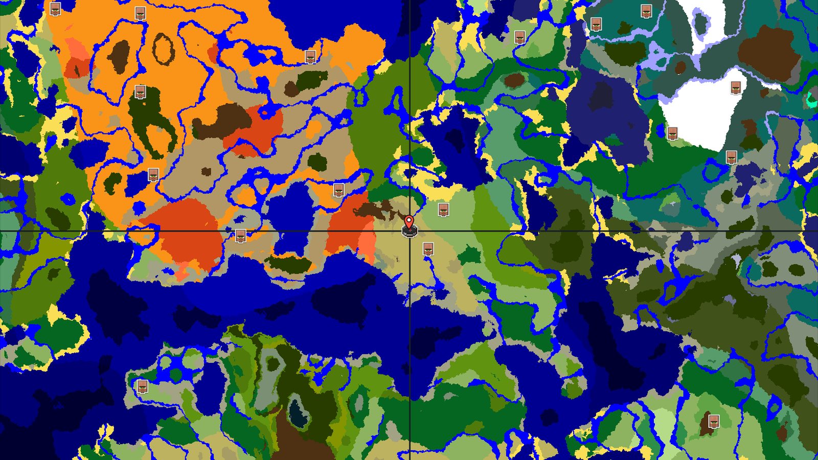 Savanna Spawn with Nearby Badlands and a Trial Chamber — Minecraft seed preview