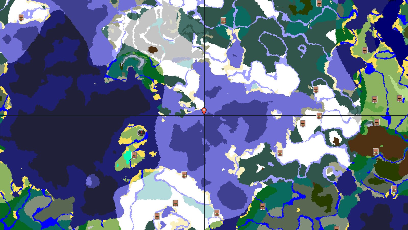 Deep Ocean, Ice Spikes, and an Ancient City — Minecraft seed preview