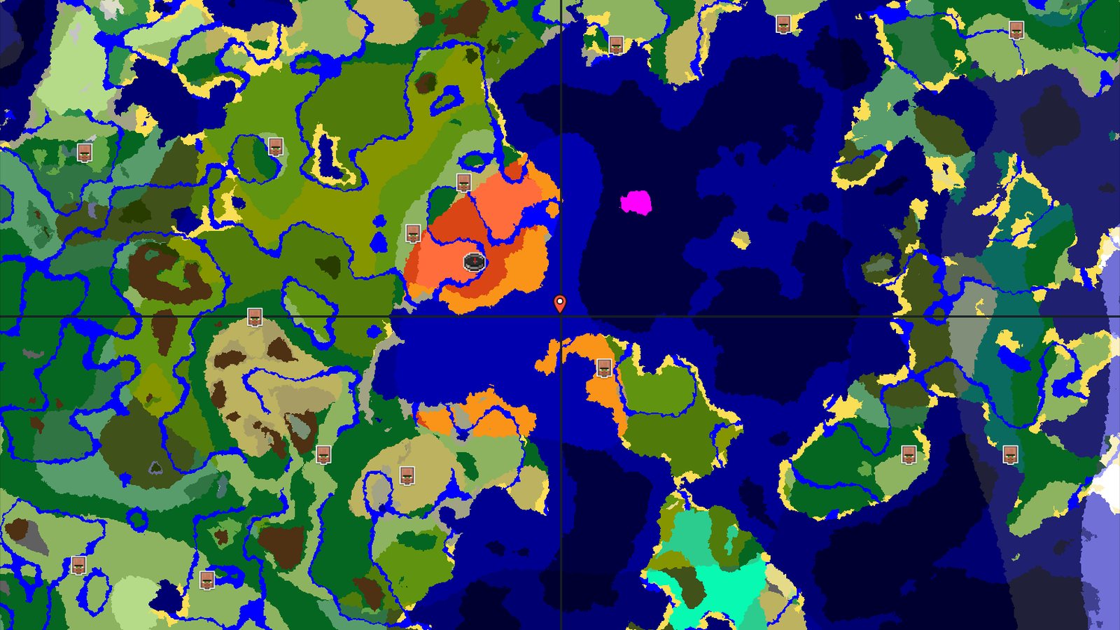Eroded Badlands Spawn with Nearby Trial Chambers — Minecraft seed preview