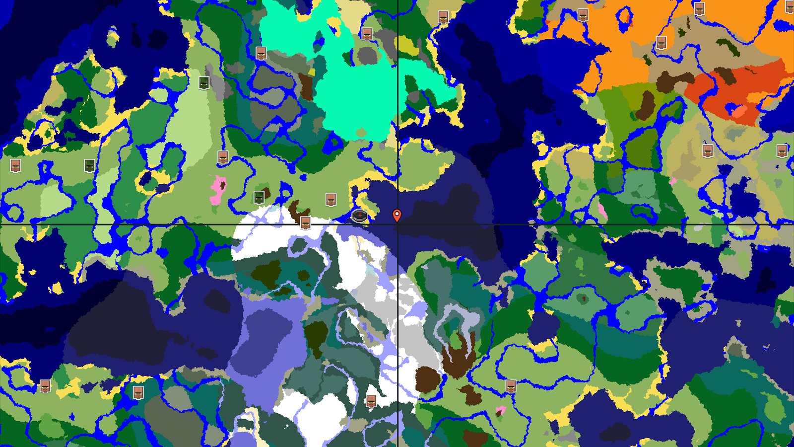 A Freezing Ocean and Nearby Trial Chambers — Minecraft seed preview