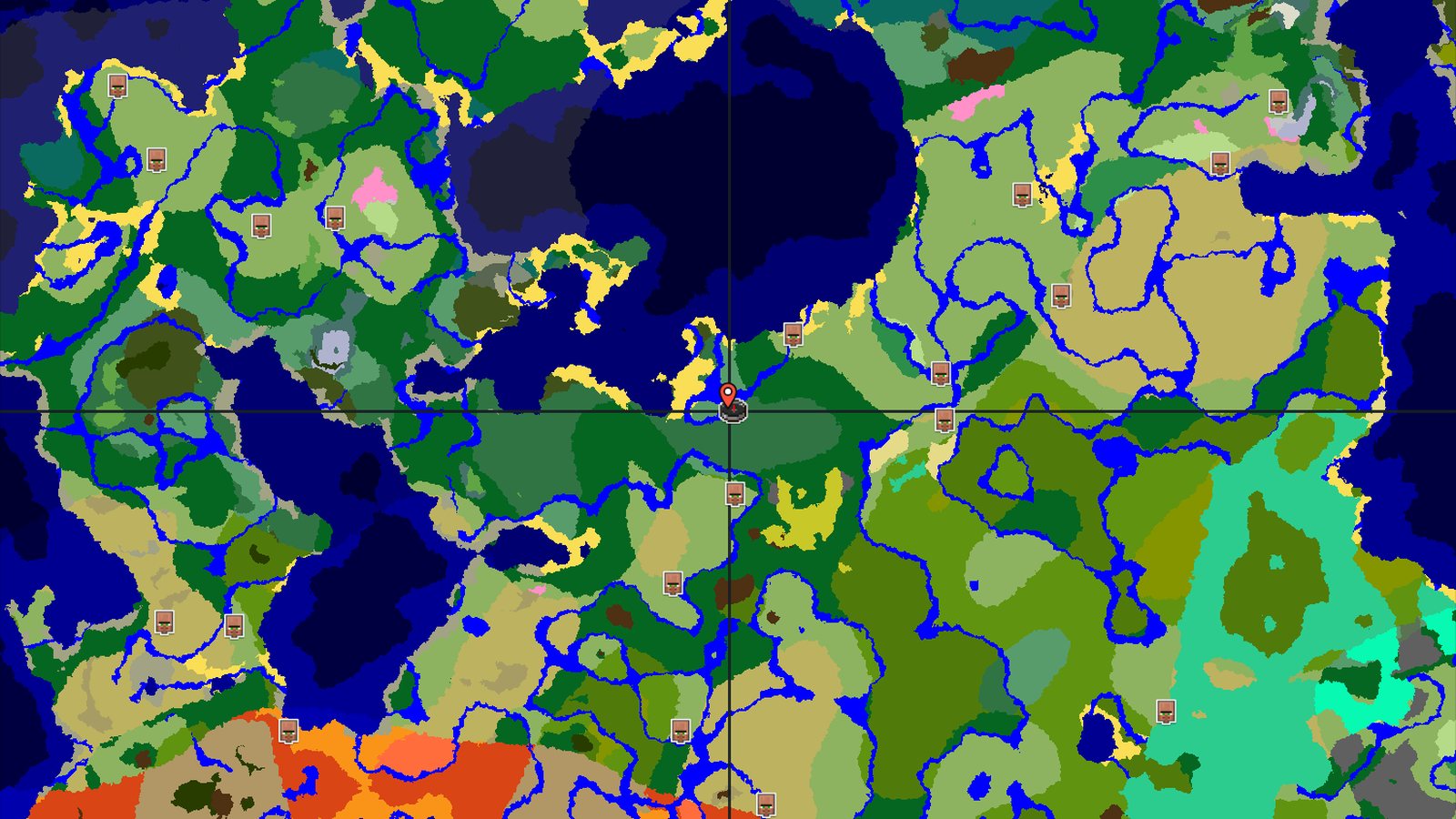 Birch Forest Spawn with Nearby Trial Chambers — Minecraft seed preview