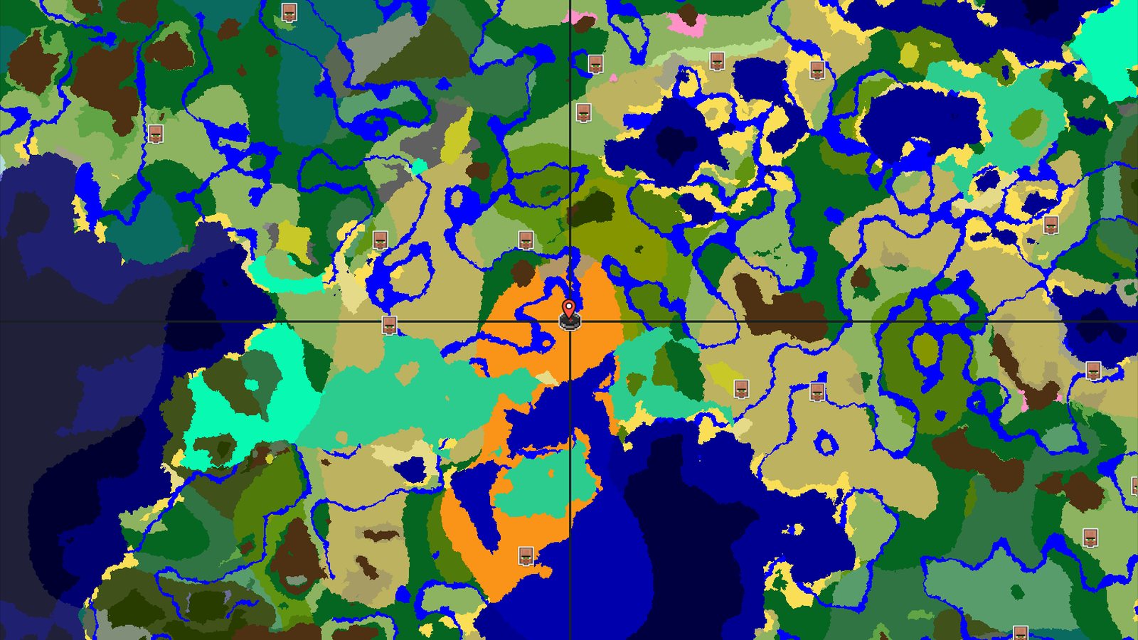 Desert Spawn with Nearby Jungles and Trial Chambers — Minecraft seed preview