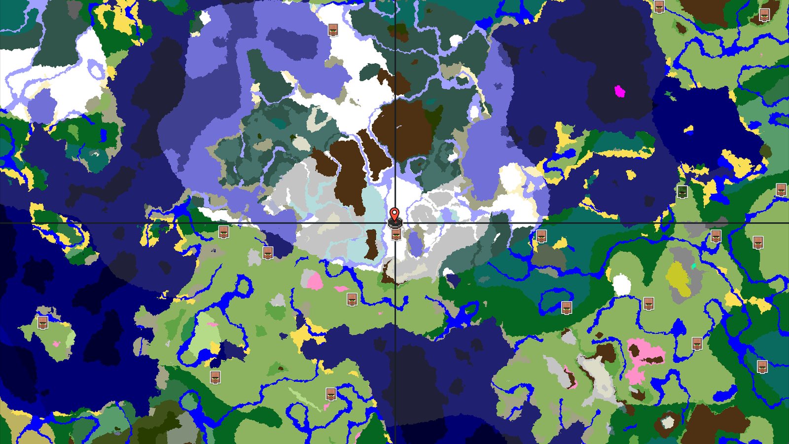 Frosty Start, Hidden Depths: A Cold Biome Adventure — Minecraft seed preview