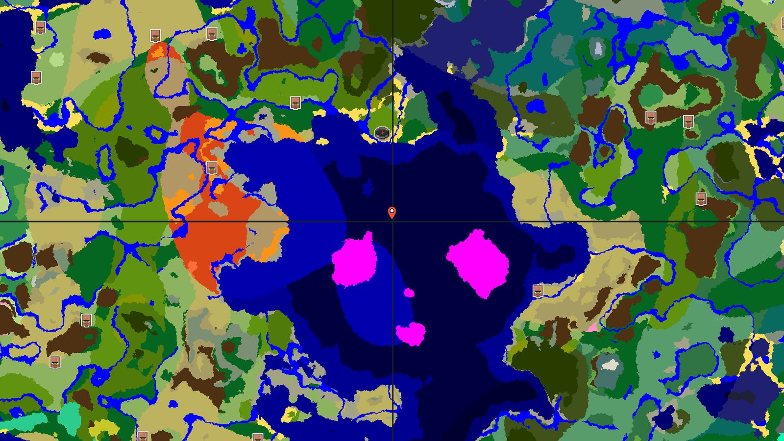 Bamboo Jungle Beside an Ocean — Minecraft seed preview