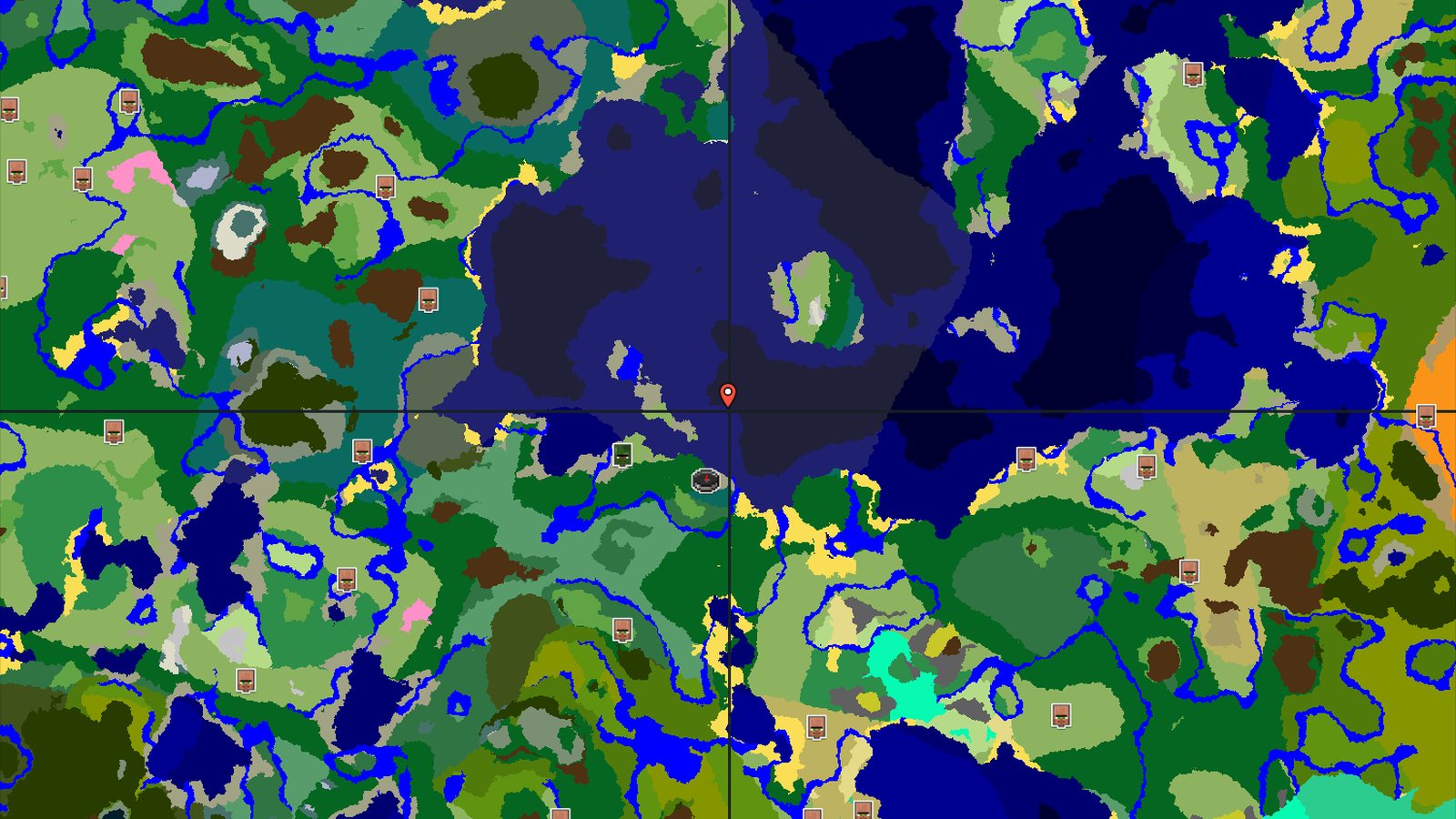 Trial Chambers and Zombie Village Near Spawn — Minecraft seed preview
