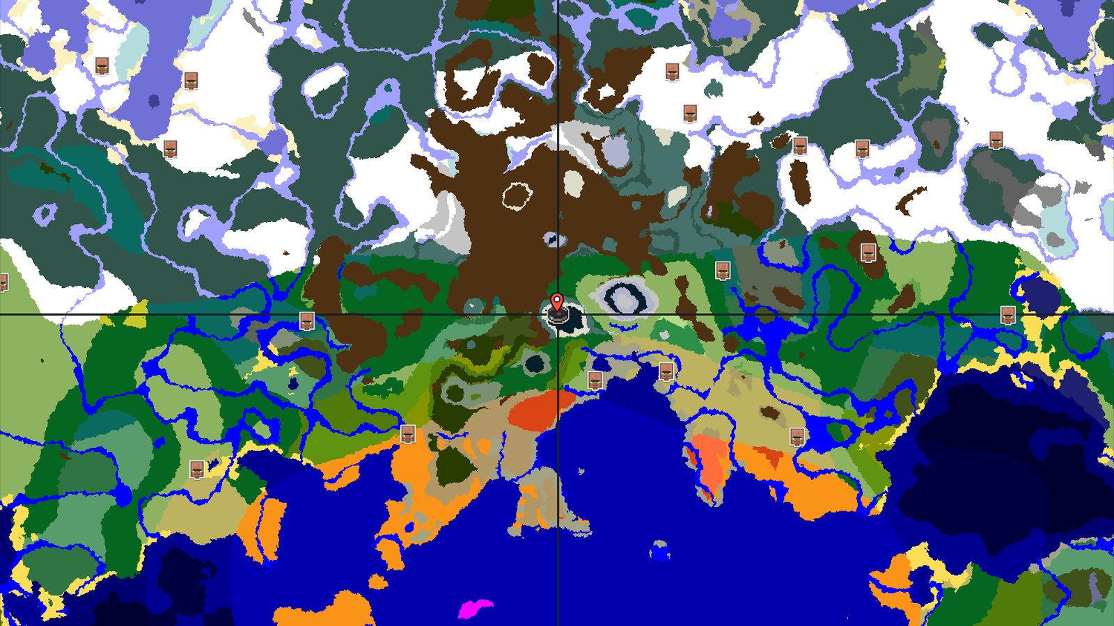 Spawn in Jagged Peaks with an Ancient City Nearby — Minecraft seed preview