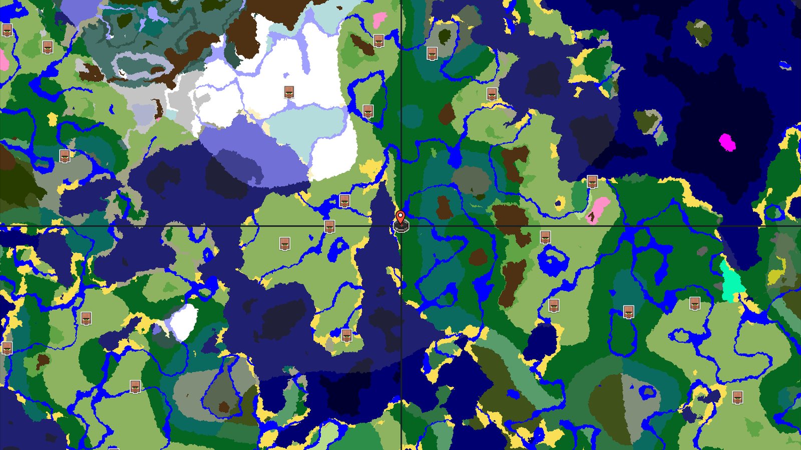 Forest Spawn with Nearby Trial Chambers — Minecraft seed preview