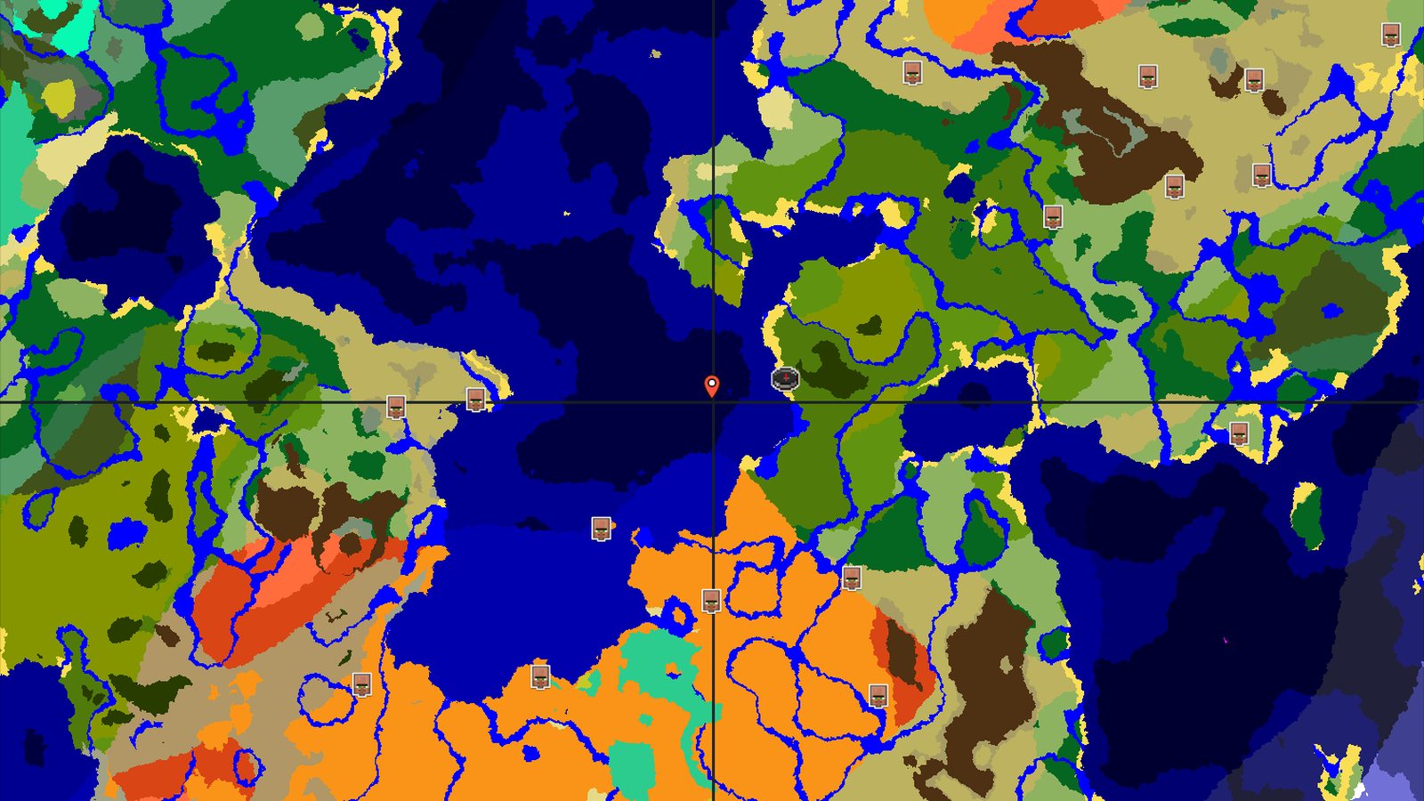 Jungle Temple and Lush Caves Near Spawn — Minecraft seed preview