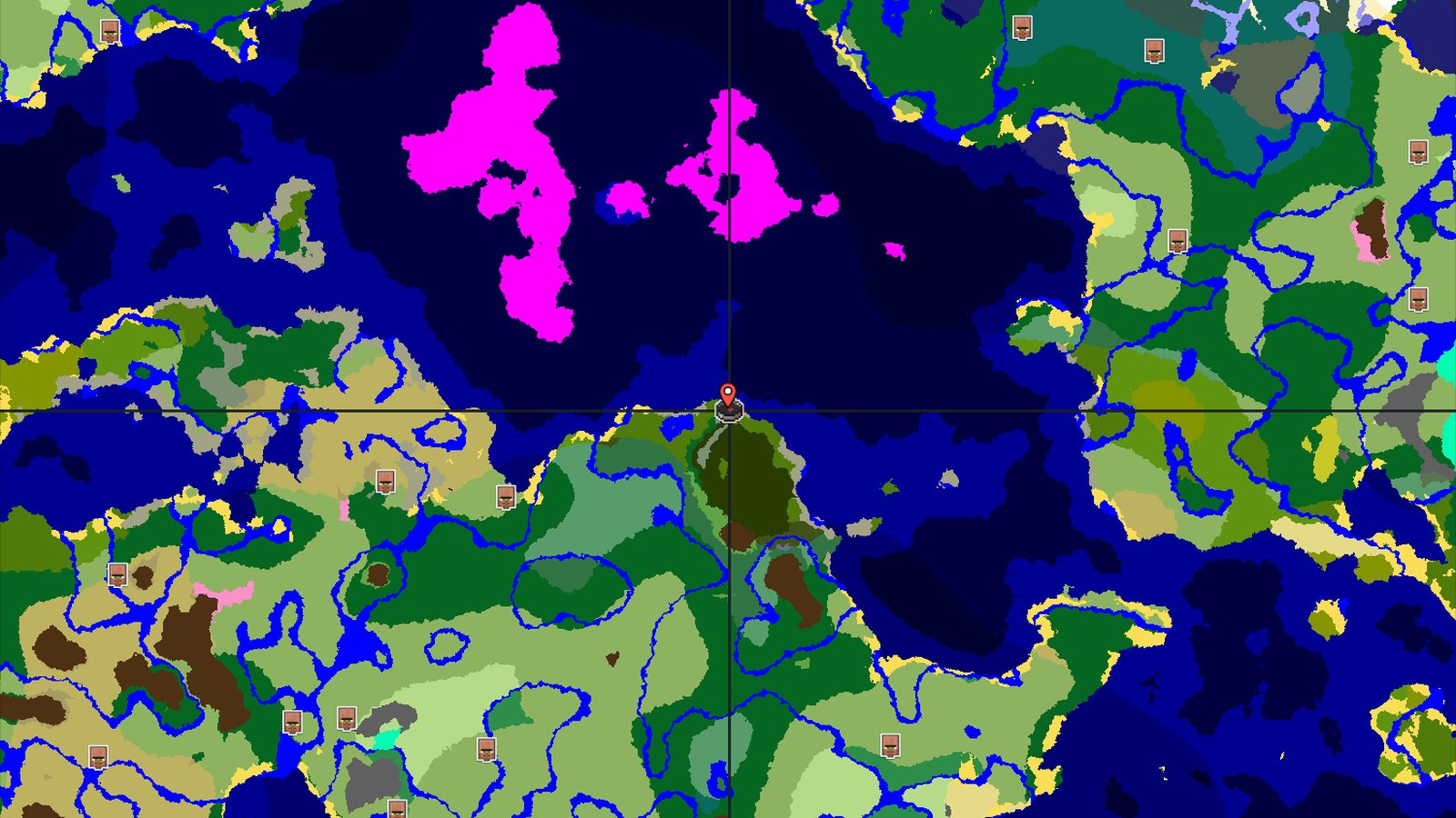 Jungle Spawn with Nearby Trail Ruins and Temple — Minecraft seed preview