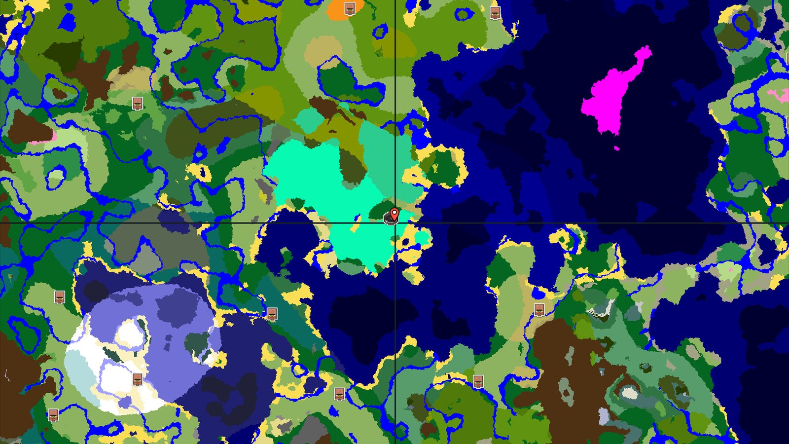 Swamp Spawn with Nearby Flower Forest and Shipwreck — Minecraft seed preview