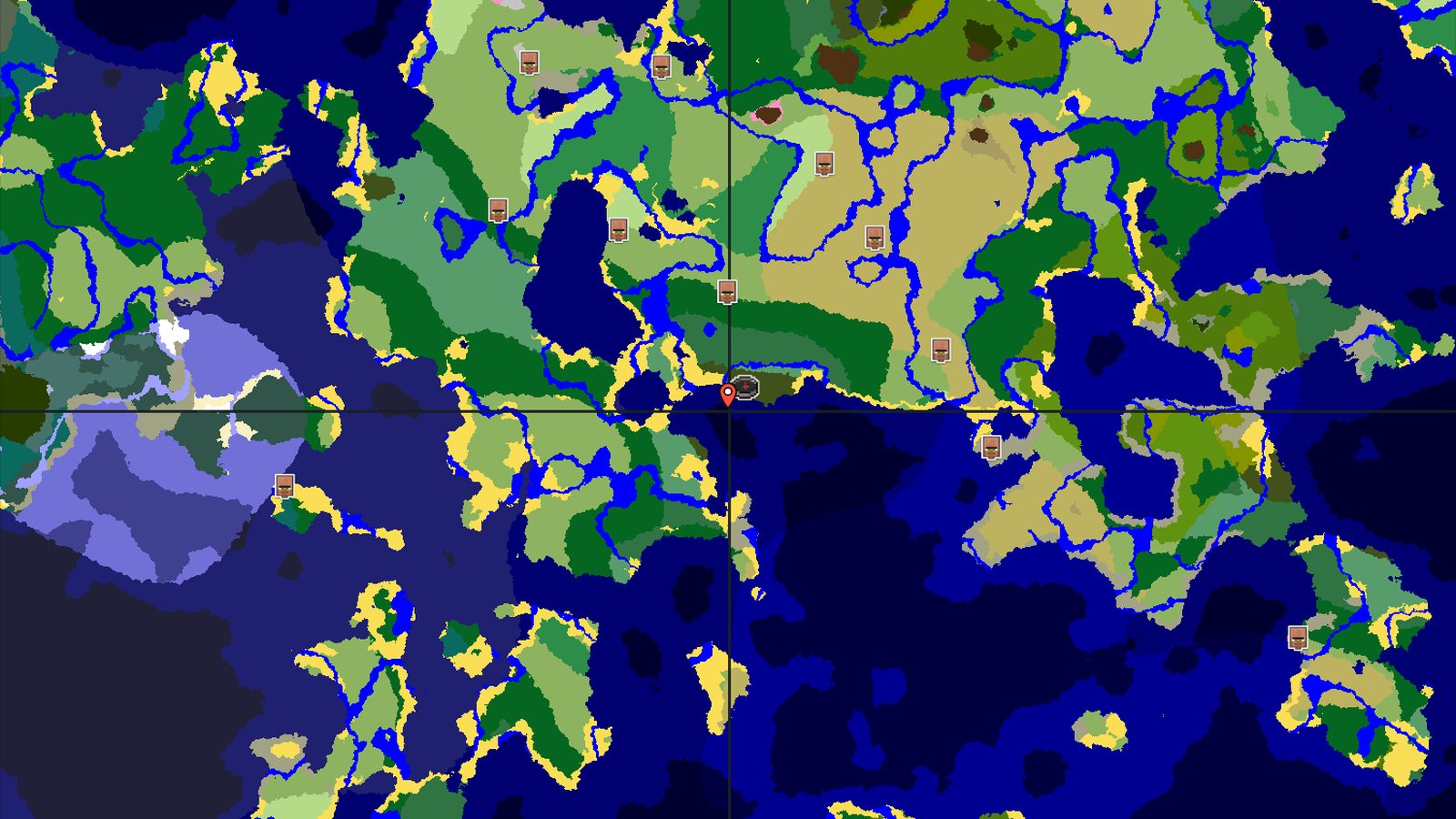 Dark Forest Spawn With Nearby Trial Chambers — Minecraft seed preview