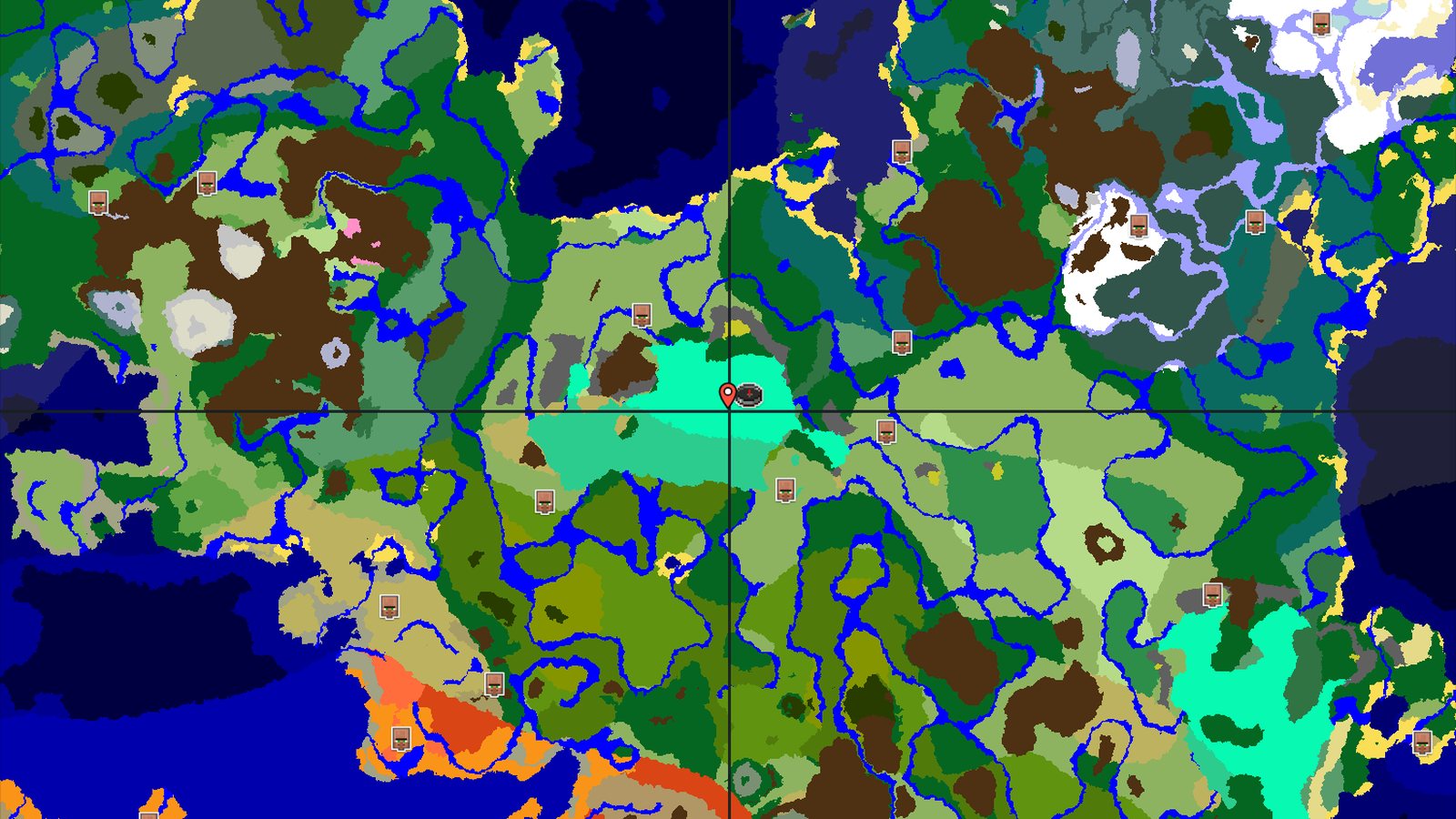 Swamp Spawn with Nearby Mangrove and Trial Chambers — Minecraft seed preview