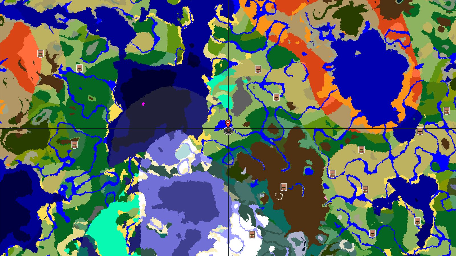 A Modest Start with Hidden Underground Riches — Minecraft seed preview