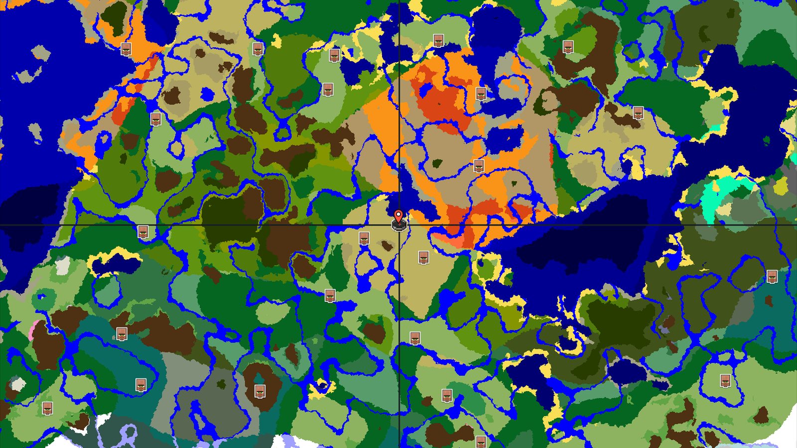Savanna Spawn with a Nearby Trial Chamber — Minecraft seed preview