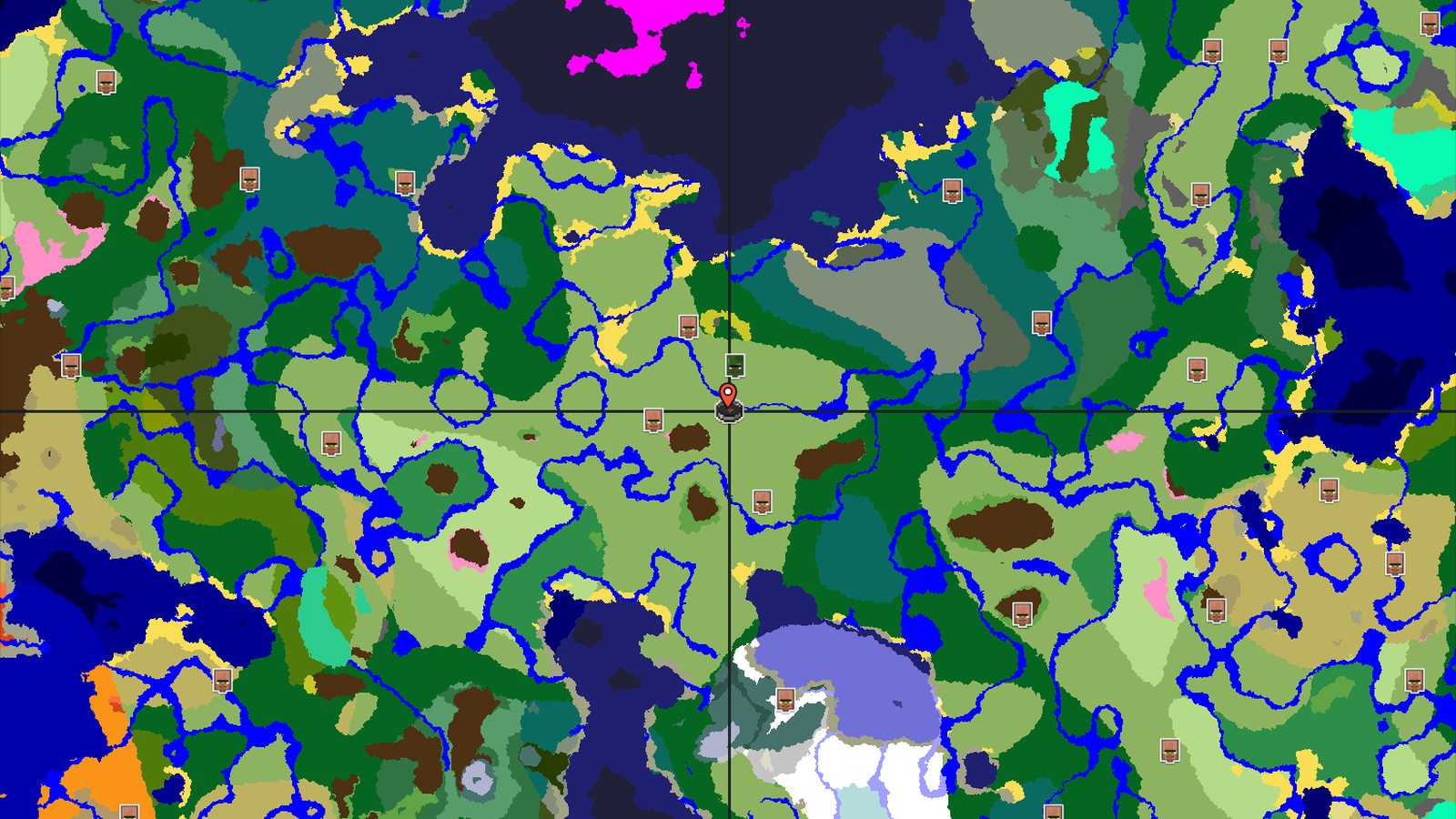 Abandoned Village and Lush Caves Nearby — Minecraft seed preview