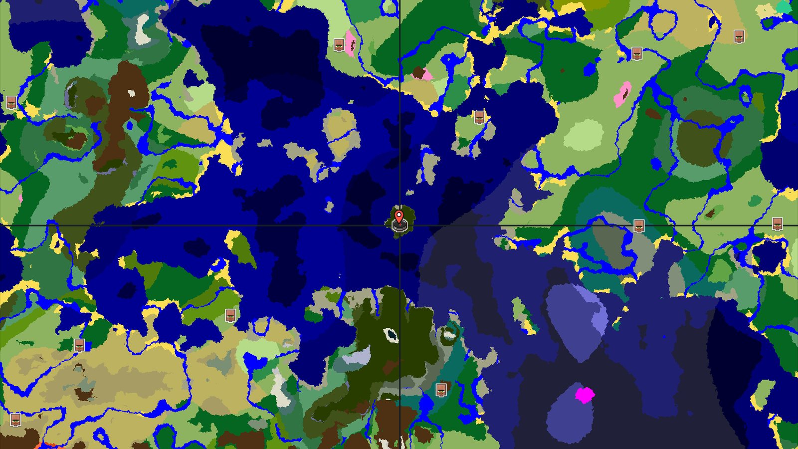 Ocean Spawns and Island Adventures — Minecraft seed preview