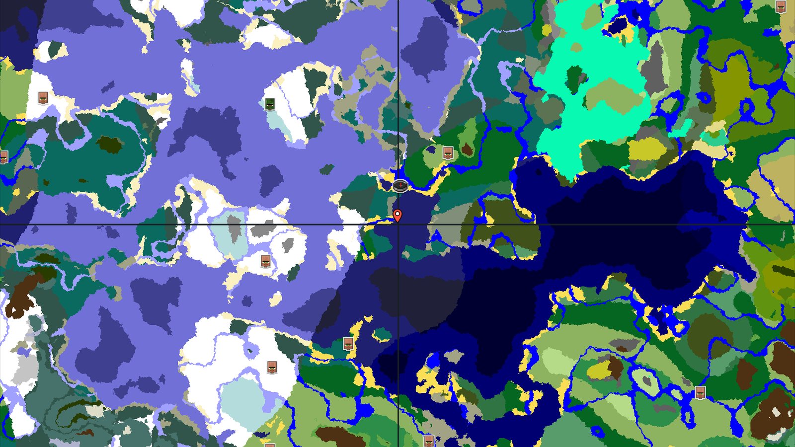A Cold Ocean and Taiga Start with Nearby Shipwreck — Minecraft seed preview