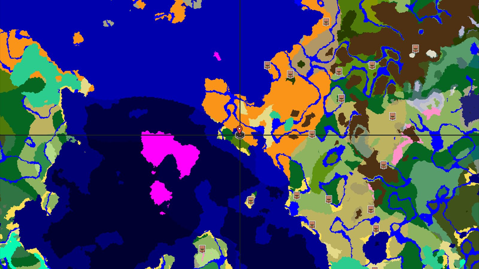 Desert Spawn with Nearby Jungle and Trial Chambers — Minecraft seed preview
