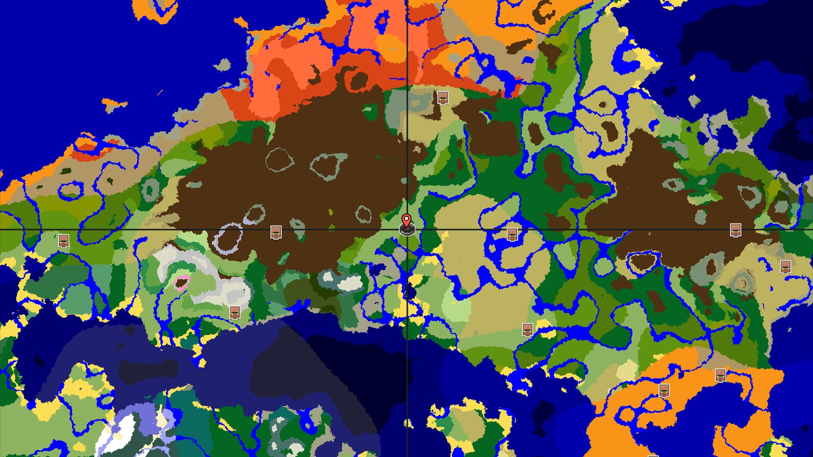 Trial Chambers Near Spawn with Jungles and Peaks — Minecraft seed preview