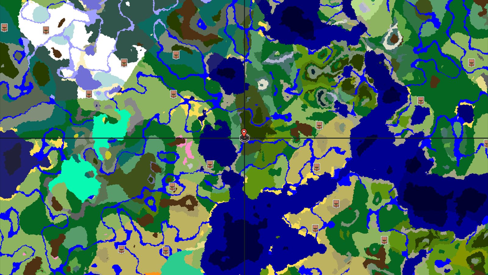 Dark Forest Spawn with Nearby Rare Pale Garden — Minecraft seed preview