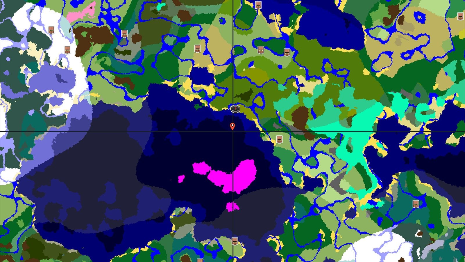 Spawn in a Lush Bamboo Jungle — Minecraft seed preview