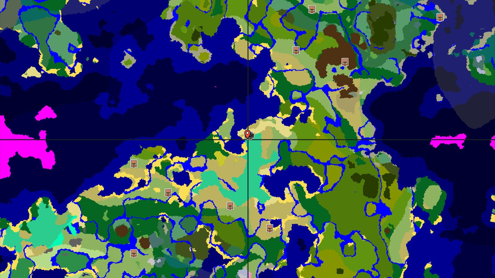 Mangrove Swamp Spawn with Nearby Trial Chambers — Minecraft seed preview