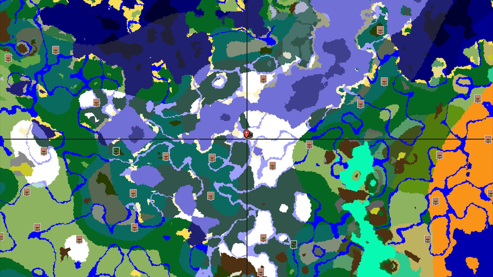 Frosty Start, Quick Loot, and a Nearby Stronghold — Minecraft seed preview
