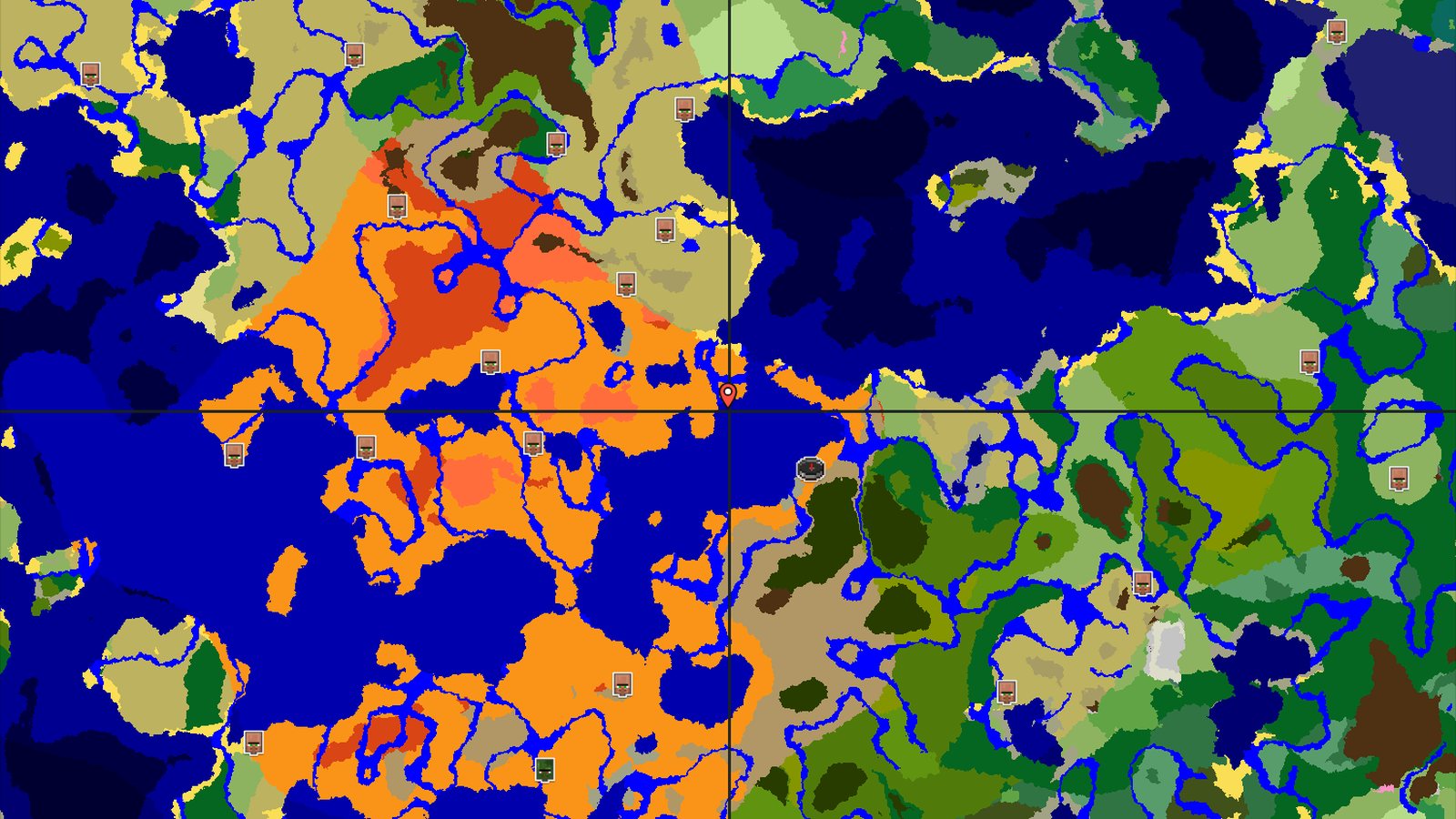Desert Spawn with Nearby Trial Chambers — Minecraft seed preview