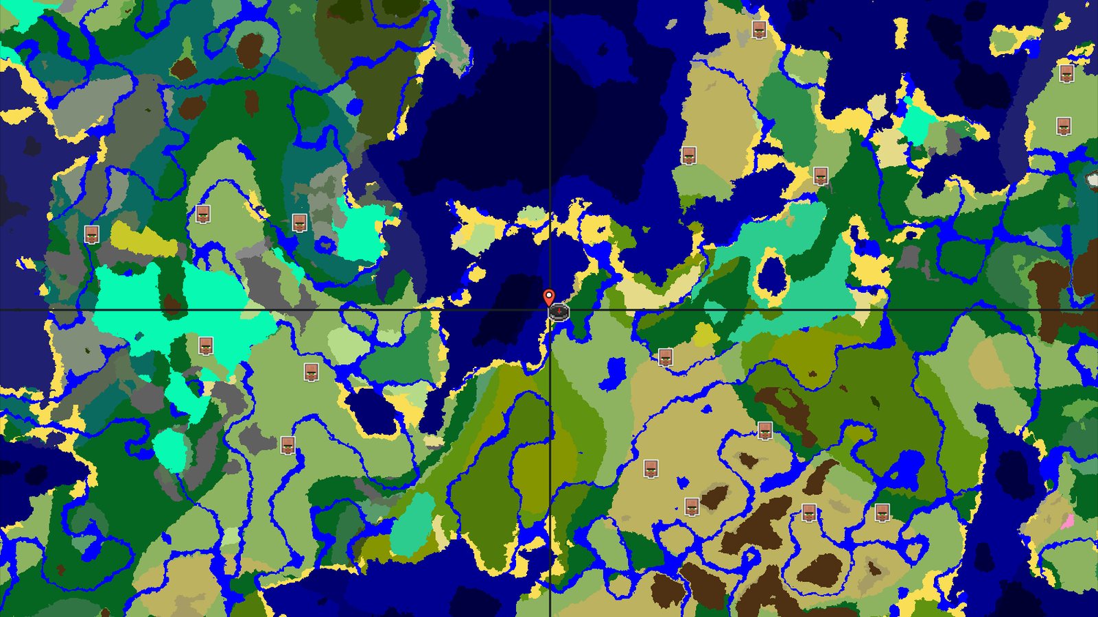 Spawn in a Forest with Nearby Trial Chambers — Minecraft seed preview