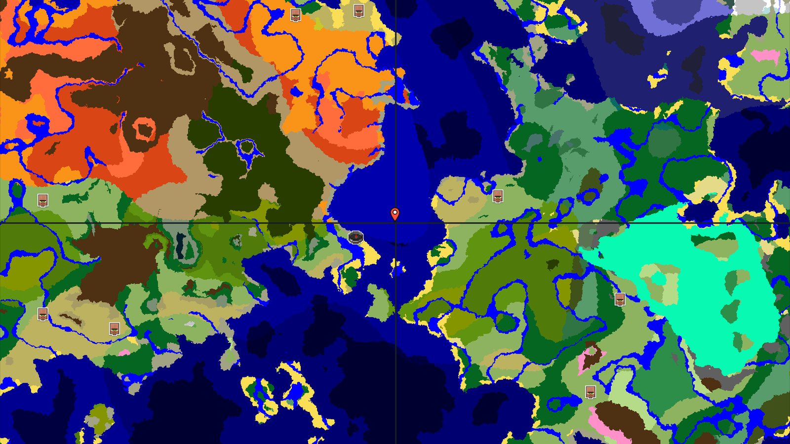 Plains Island with Ancient City — Minecraft seed preview