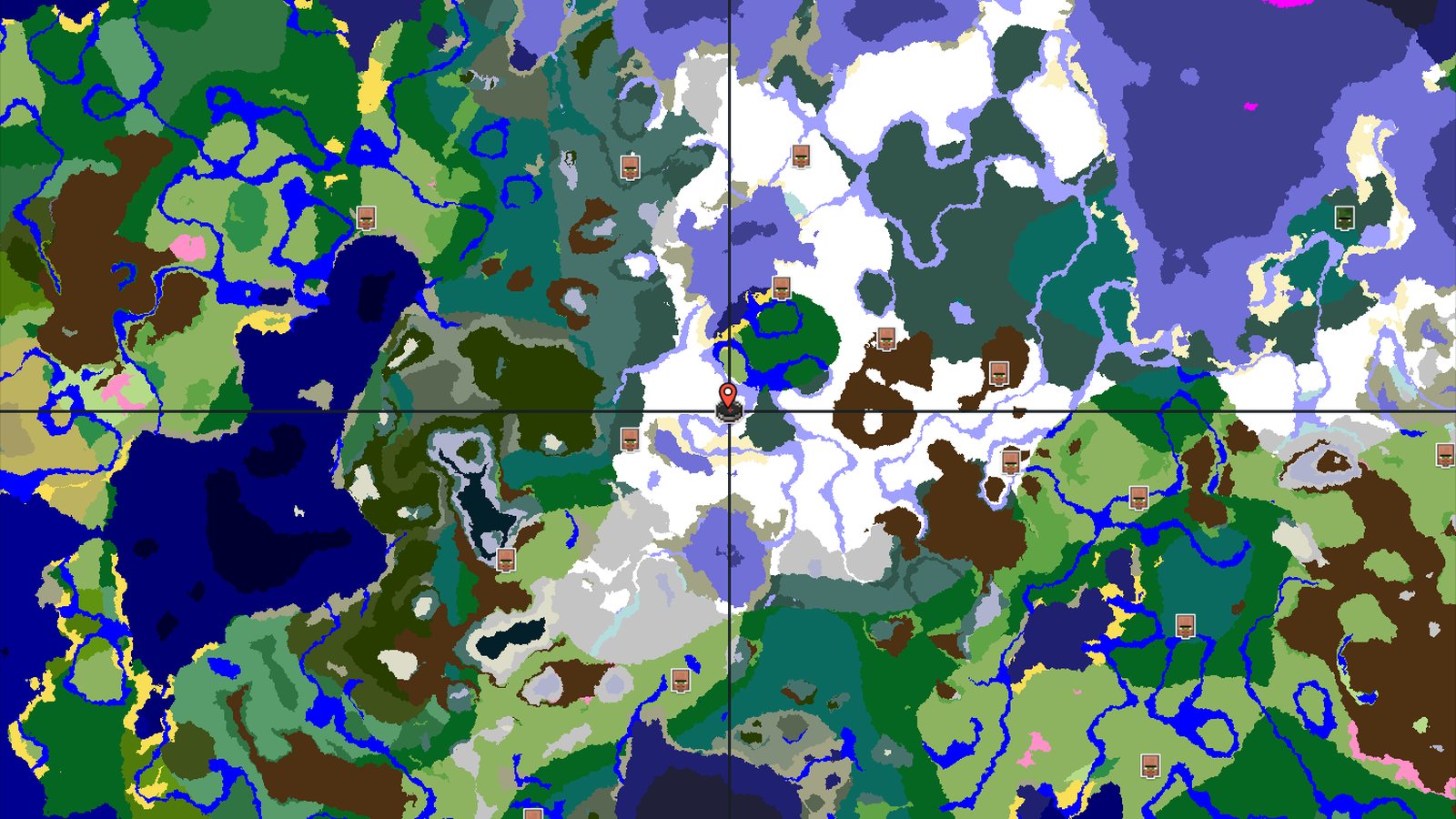 Snowy Plains Spawn With Nearby Ancient City — Minecraft seed preview