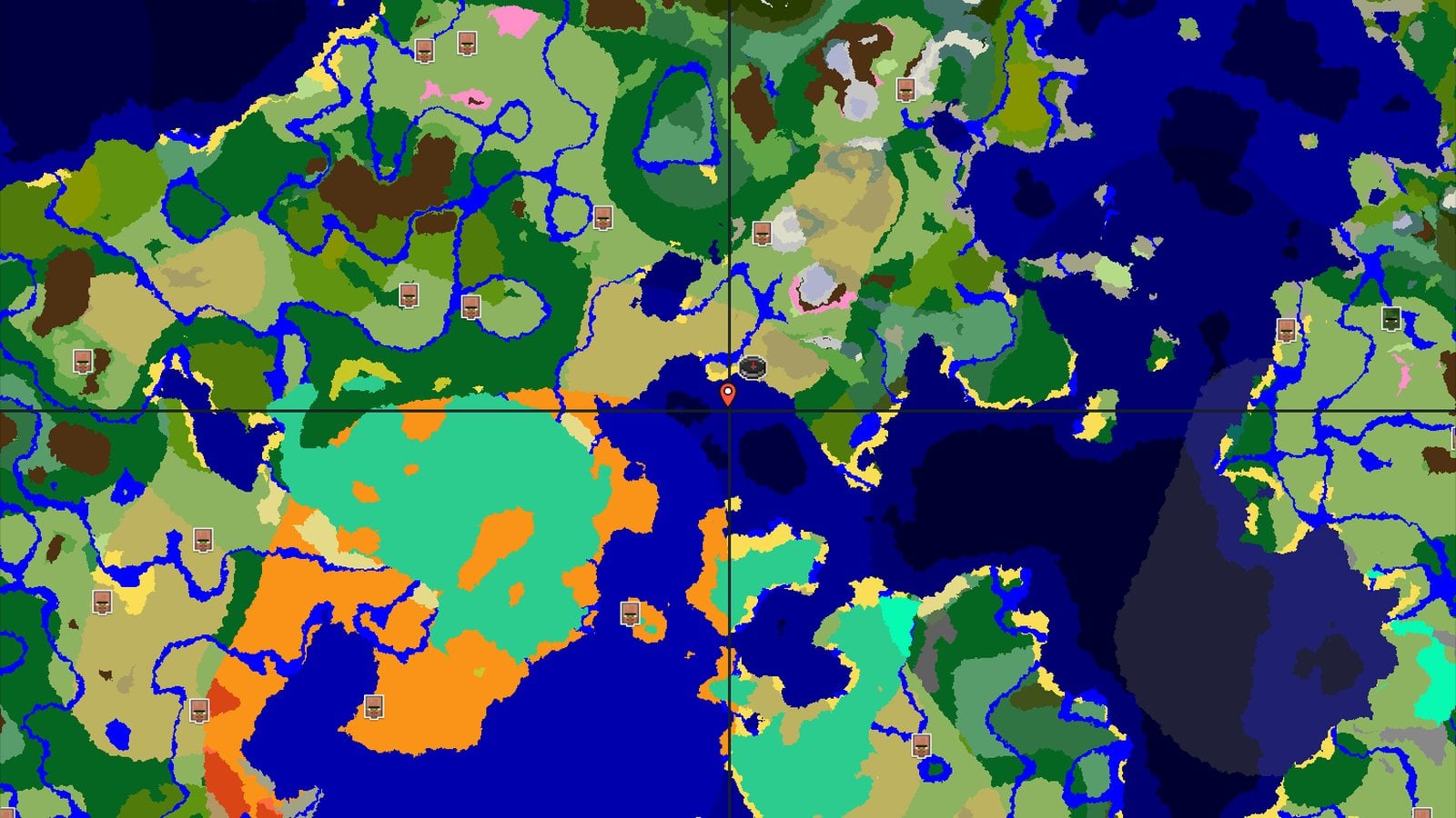 Savanna Spawn with a Close Trial Chambers — Minecraft seed preview