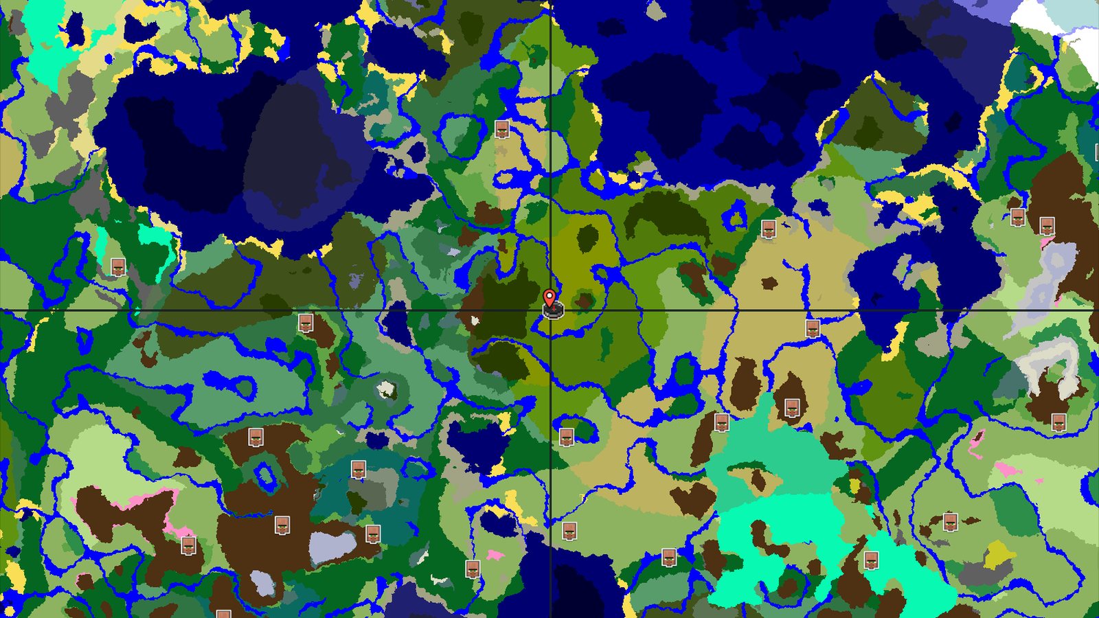Bamboo Jungle Spawn with Nearby Trail Ruins — Minecraft seed preview