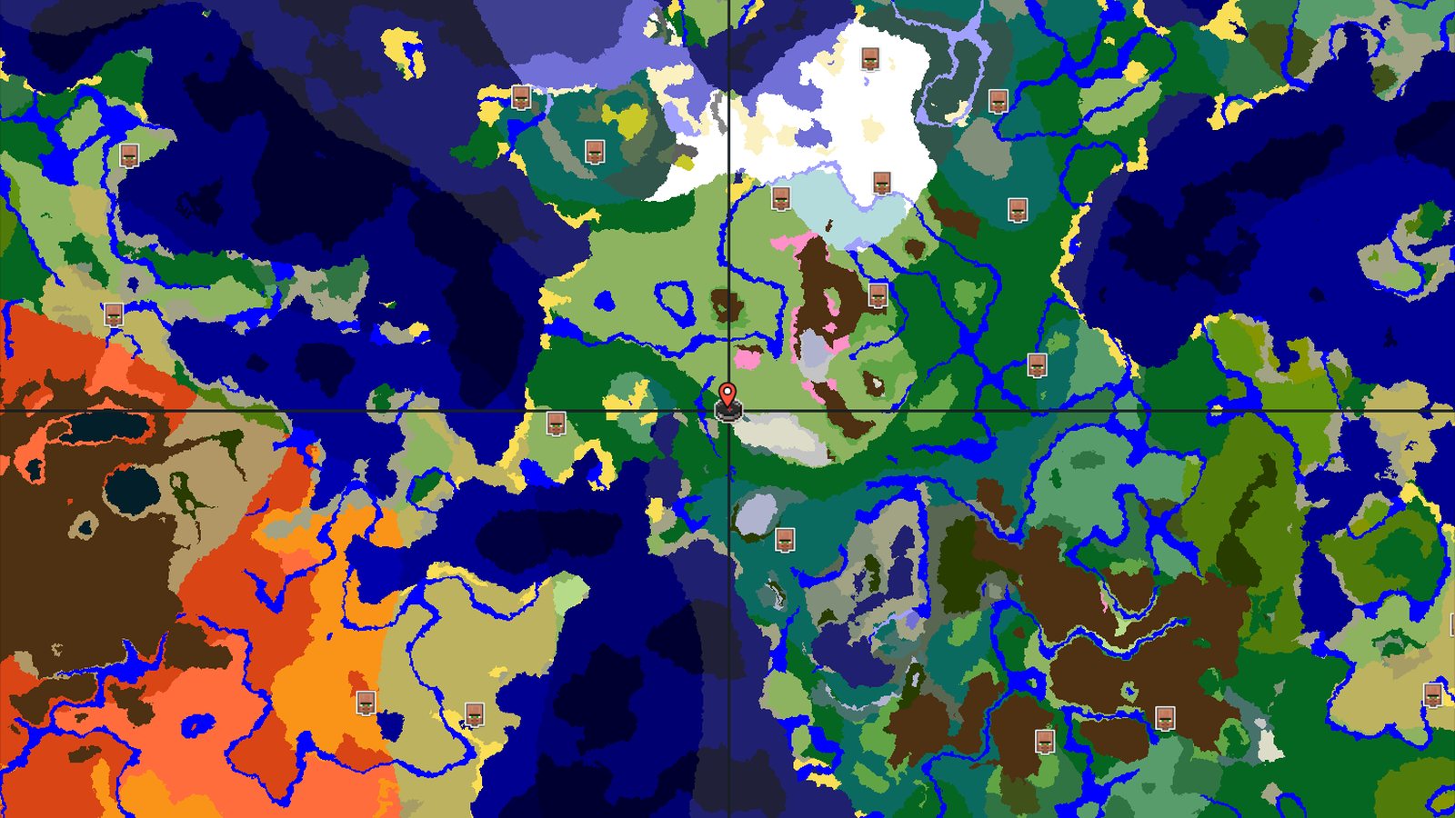 Dappled Forest and Cherry Grove with Ancient City — Minecraft seed preview