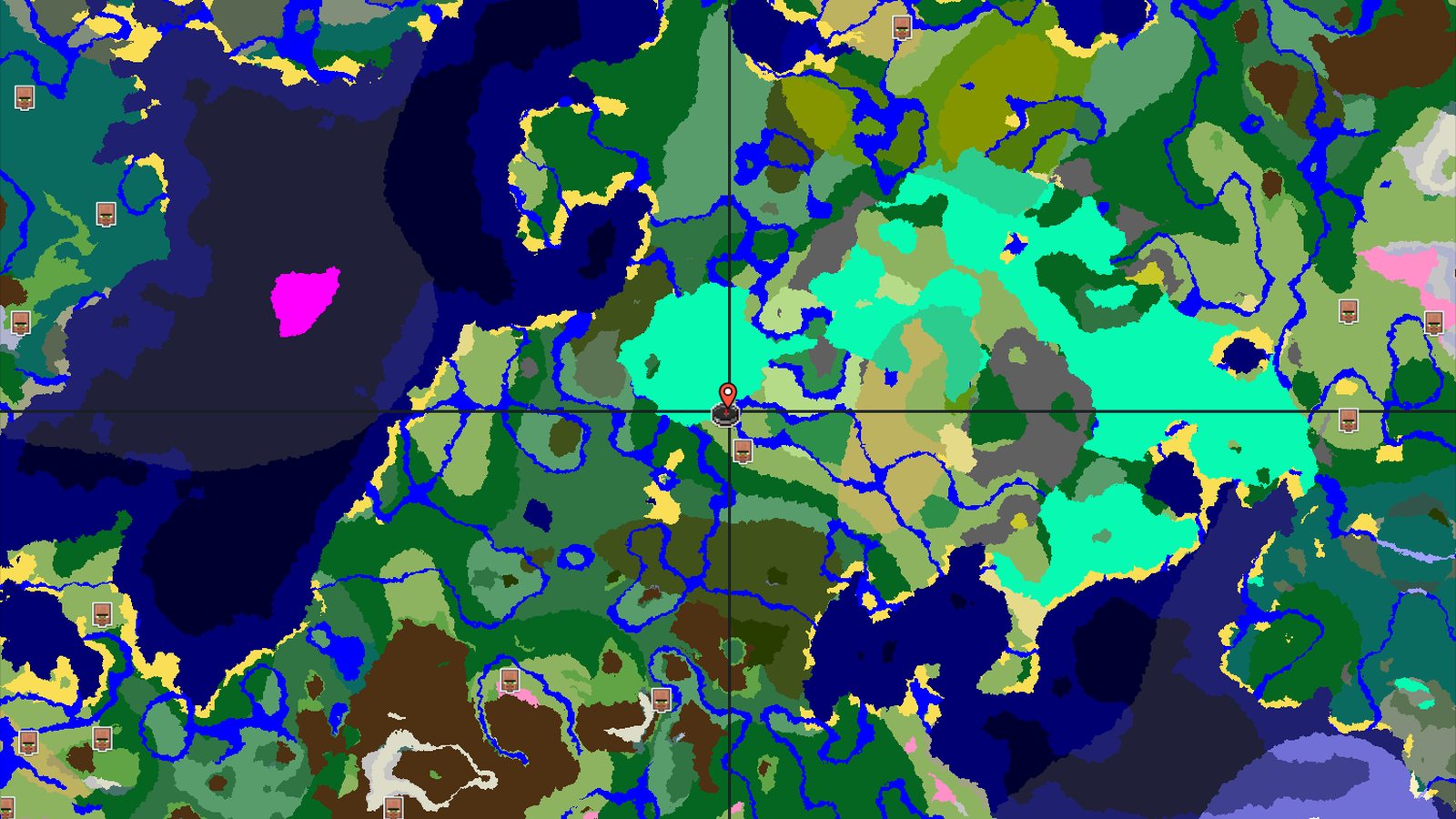 A Modest Start with Plenty of Nearby Rivers and Forests — Minecraft seed preview