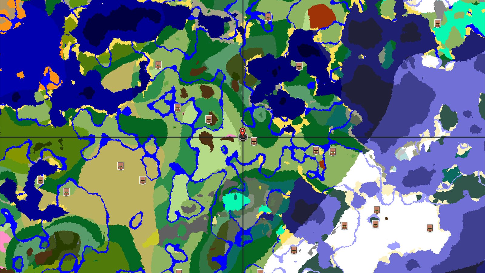 Cherry Grove Amidst Rolling Plains — Minecraft seed preview