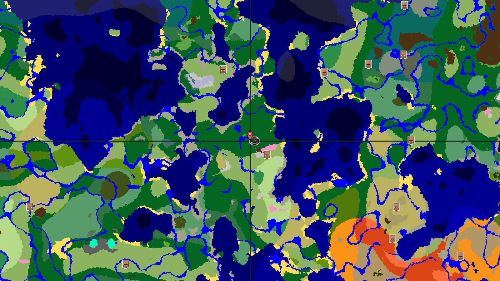 Ancient City and Cherry Grove Near Spawn — Minecraft seed preview